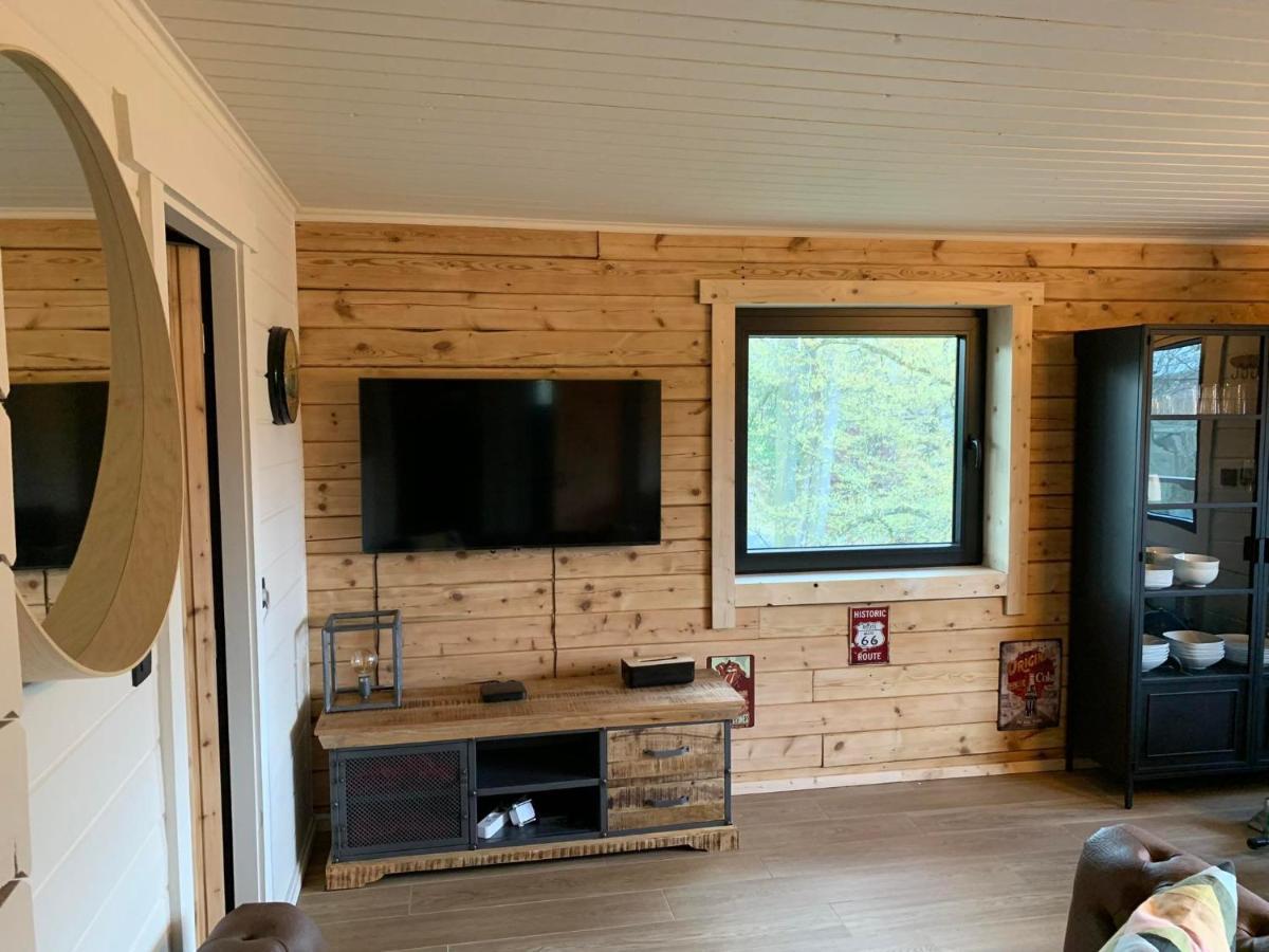 Gites Douillets : Chalet Sur Pilotis Houyet Buitenkant foto