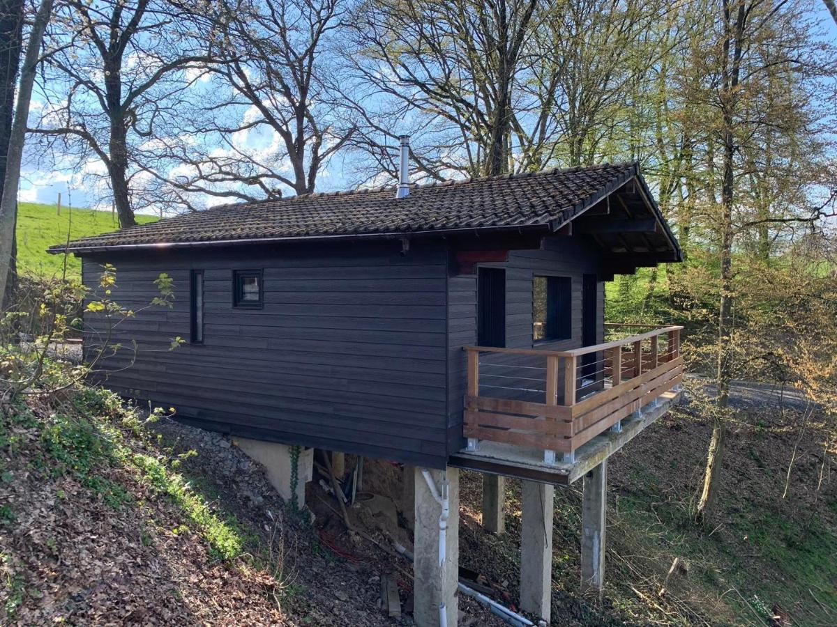 Gites Douillets : Chalet Sur Pilotis Houyet Buitenkant foto